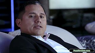 Stepsis sucks stepbro's big cock for car!