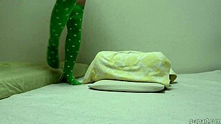 Japanese girl spreads her legs and starts dildo masturbating