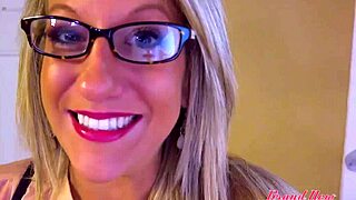 anya's wet pussy gets fingered and dildo fucked