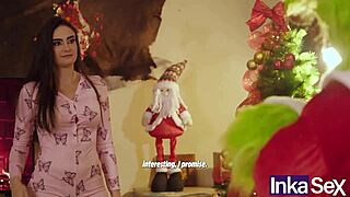 grinch y victoria camargo ensucian la navidad y follan por el ano