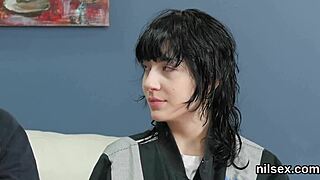 i brought this naughty cutie to the butthole asylum for some painful anal therapy and ass licking