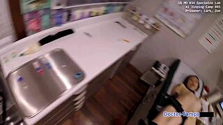 behind the scenes with zoe lark in handcuffs