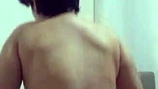 Young brazilian girl cheats on boyfriend by showing wet pussy and big ass to other men.