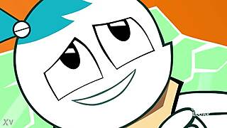 animated story in anime style