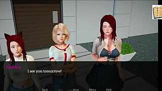 Teen 18+ bends over for doggystyle with MILF and big cock in family game