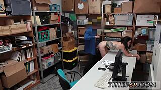 Italian prison guard undresses the teen in uniform, old officer watches 😏