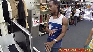 Doggystyled Pawnshop Amateur Sucks Cock With Small Tits 😏