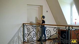 Blonde Mature Cougar Shaved Pussy Piercing Seduction Leads To Intense Orgasms!