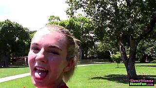 Real Teen Faces Intense Pleasure At Party With Facial Cumshots