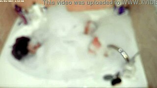 I'm bathin' in bubbles alone