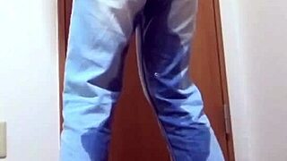 I had to pee my jeans because my brother was using the bathroom