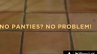 Shocked milf cory chase disciplines moaning stepbae myra for no panties!