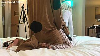 scooby doo roleplays with hot blonde transsexual