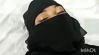 Muslim girl bent over for doggystyle with boyfriend?