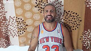 Bruna Ferrari achieves her anal fantasy on air.