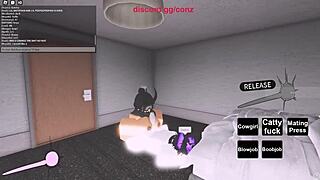 I fucked a hot fan on Roblox in doggystyle and missionary positions