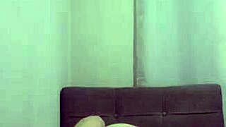 Young brazilian girl cheats on boyfriend by showing wet pussy and big ass to other men.