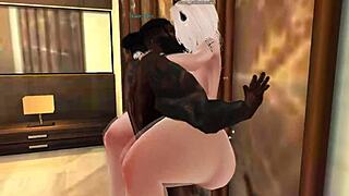 Oh yeah, pound my big ass with that BBC, snowbunny