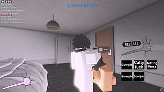 I fucked a hot fan on Roblox in doggystyle and missionary positions