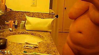 a mature milf spied on with hidden camera