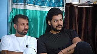 Desi Bhabi Feels Intense Pleasure In Double Penetration With Uncle And Debar