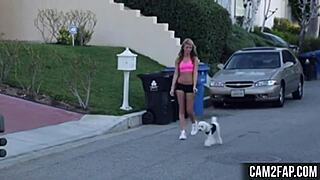 blond teen pornstar in free sex video fucking scene.