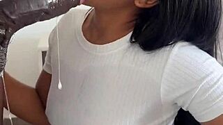 Look how he devoured this huge meat dildo -amateur couple- nysdel