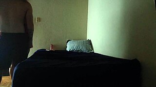 Milf masseuse licks cock and squirts. Cameras capture cum on ass and creampie.