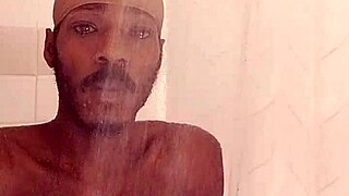 wet brunette roommate in usa dorm with brown eyes homemade story