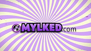 milf milker at the desk