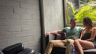 Latina Therapist Gives Sloppy Head