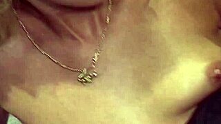 Smalltit blonde milf sucking and fucking fat cock, gets facial