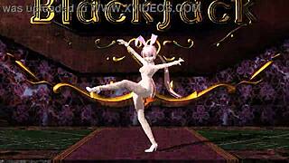 i love megurine luka in nude bunny costume from project diva blackjack