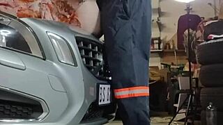 bellajames pays mechanic with pussy