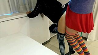 Big Ass Latina Cleaning Girl Fucks Pervert!