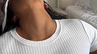 Look how he devoured this huge meat dildo -amateur couple- nysdel