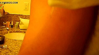 a mature milf spied on with hidden camera