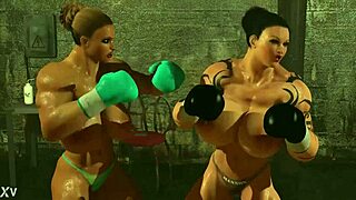 i'm putting on these boxing gloves for a match