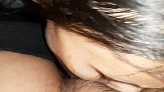 my russian neighbor thanks me with hairy beaver cunnilingus