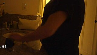 a mature milf spied on with hidden camera