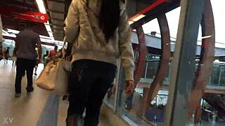 jacket and boots on the train part 1