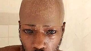 wet brunette roommate in usa dorm with brown eyes homemade story