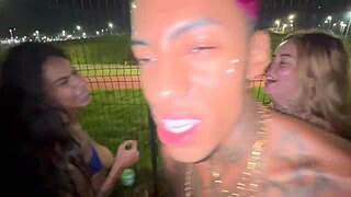 Street Fucking Between Young Blondes!