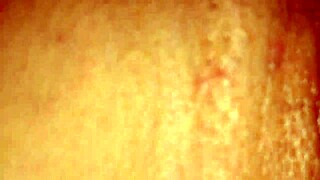 Amateur Wife Gets Close-Up Anal Assfucking and Fingering to Orgasm