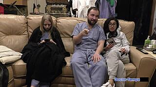 Dr. Tampa examines bratty cheerleader Jasmine Rose!