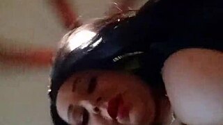 i'm with this sexy tetona milf, she's so hot, i can't believe it, lesbian fun