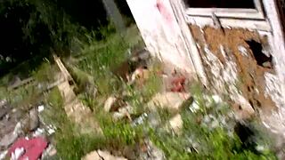 Black Milf Rides Cock Outdoors, Intense Pleasure Builds