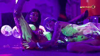 Girls At The Neon Party Fuck And Scream, 'Is This Pleasure Overwhelming?'