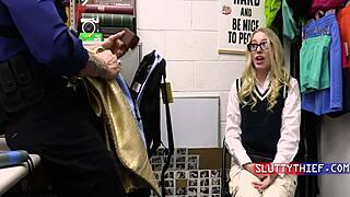 shoplifter kallie taylor becomes slut with billy boston