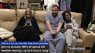 Dr. Tampa examines bratty cheerleader Jasmine Rose!